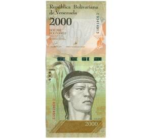 2000 боливаров 2016 года Венесуэла — Фото №1