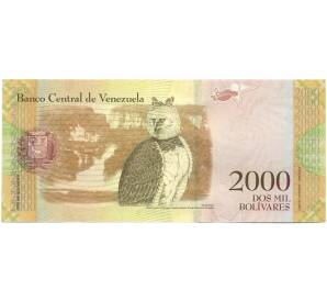 2000 боливаров 2016 года Венесуэла — Фото №2