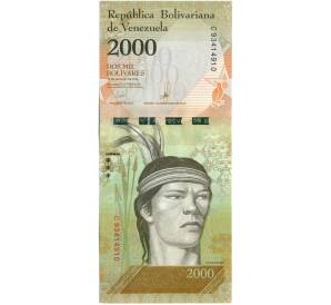 2000 боливаров 2016 года Венесуэла — Фото №1