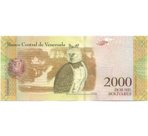 2000 боливаров 2016 года Венесуэла — Фото №2