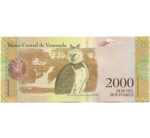 2000 боливаров 2016 года Венесуэла — Фото №2