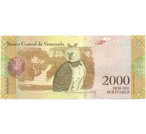 2000 боливаров 2016 года Венесуэла — Фото №2
