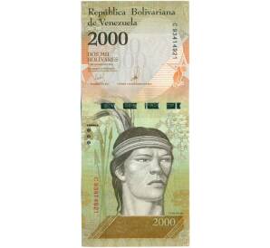 2000 боливаров 2016 года Венесуэла — Фото №1