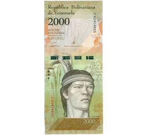 2000 боливаров 2016 года Венесуэла — Фото №1