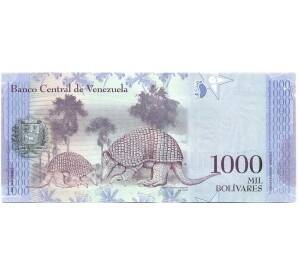 1000 боливаров 2017 года Венесуэла — Фото №2