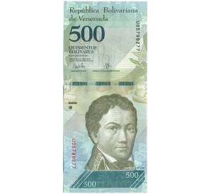 500 боливаров 2017 года Венесуэла — Фото №1