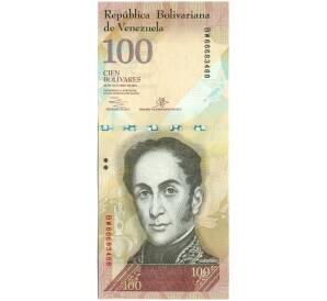 100 боливаров 2015 года Венесуэла — Фото №1