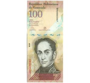 100 боливаров 2015 года Венесуэла — Фото №1