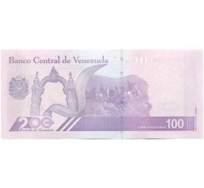 100 боливаров 2021 года Венесуэла — Фото №2