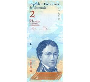 2 боливара 2012 года Венесуэла — Фото №1