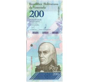 200 боливаров 2018 года Венесуэла — Фото №1