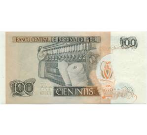 100 инти 1987 года Перу — Фото №2