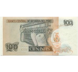 100 инти 1987 года Перу — Фото №2