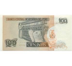 100 инти 1987 года Перу — Фото №2
