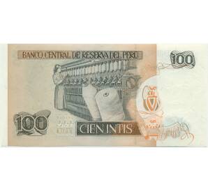 100 инти 1987 года Перу — Фото №2