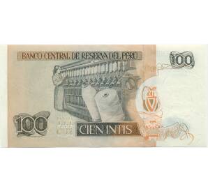 100 инти 1987 года Перу — Фото №2