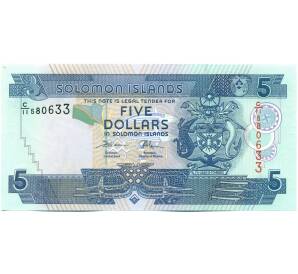 5 долларов 2018 года Соломоновы Острова — Фото №1