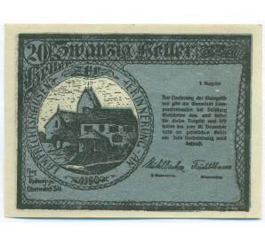 20 геллеров 1920 года Австрия — община Лампрехтсхаузен (Нотгельд) — Фото №2