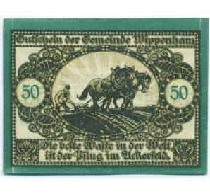50 геллеров 1920 года Австрия — община Виппенхам (Нотгельд) — Фото №1