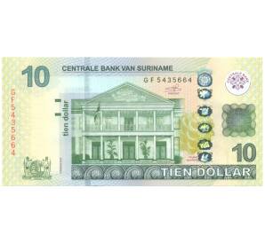 10 долларов 2019 года Суринам — Фото №1