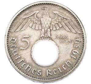 5 рейхсмарок 1939 года A Германия — Фото №1