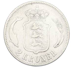 2 кроны 1875 года Дания — Фото №2