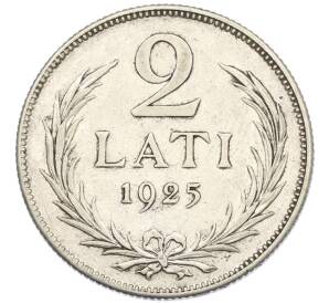 2 лата 1925 года Латвия — Фото №1