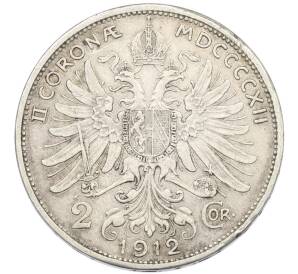 2 кроны 1912 года Австрия — Фото №1