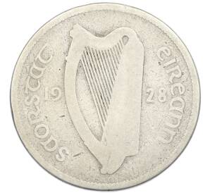 1 флорин (2 шиллинга) 1928 года Ирландия — Фото №2