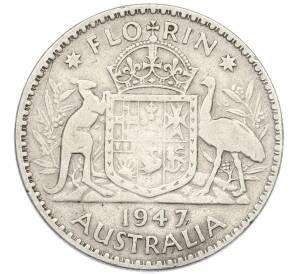 1 флорин 1947 года Австралия — Фото №1