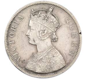 1 рупия 1862 года Британская Индия — Фото №2