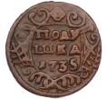 Монета Полушка 1735 года (Артикул: K7-1441) — Фото №1