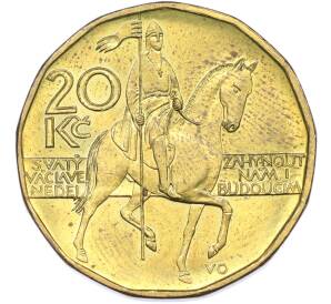 20 крон 1999 года Чехия — Фото №1