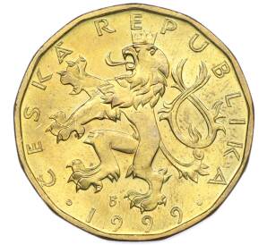 20 крон 1999 года Чехия — Фото №2