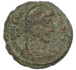 Нуммий 337-361 года Римская Империя — Констанций II — Фото №1