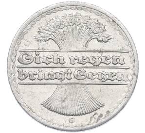 50 пфеннигов 1921 года G Германия — Фото №2