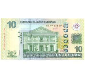 10 долларов 2019 года Суринам — Фото №1