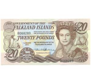 20 фунтов 2011 года Фолклендские острова — Фото №1