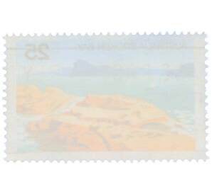 Почтовая марка 25 центов 1981 года Австралия «Виды Австралии — Залив Брокен-Бей» — Фото №2