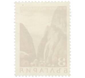 Почтовая марка 3 стотинки 1968 года Болгария «Пейзажи — Ущелье реки Эрма и Ждрелото» — Фото №2