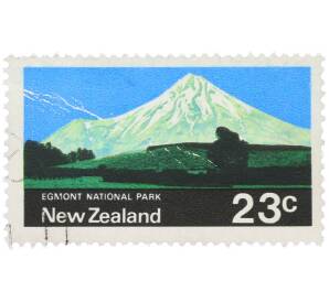Почтовая марка 23 цента 1980 года Новая Зеландия «Национальные парки — Национальный парк Эгмонт» — Фото №1