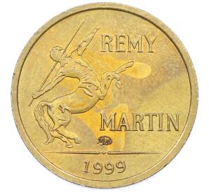Рекламный жетон 1999 года «Реми Мартен (1 реми) — Кентавр» — Фото №1