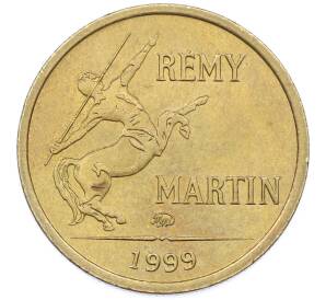 Рекламный жетон 1999 года «Реми Мартен (1 реми) — Кентавр» — Фото №1