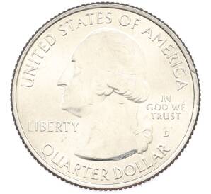 1/4 доллара (25 центов) 2018 года D США «Национальные парки — №43 Национальный парк Вояджерс» — Фото №2