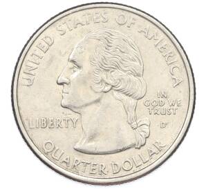 1/4 доллара (25 центов) 2000 года D США «Штаты и территории — Массачусетс» — Фото №2