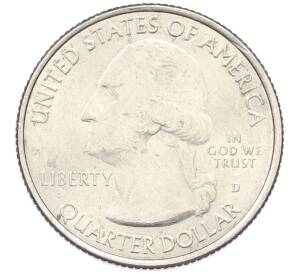 1/4 доллара (25 центов) 2013 года D США «Национальные парки — №18 Национальный парк Грейт-Бейсин» — Фото №2