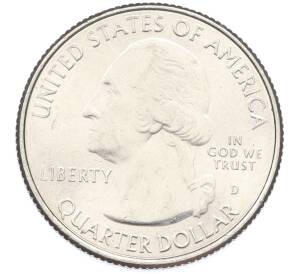 1/4 доллара (25 центов) 2015 года D США «Национальные парки — №26 Национальный монумент Гомстед» — Фото №2