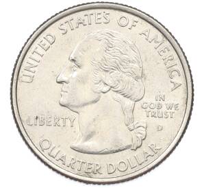 1/4 доллара (25 центов) 2005 года D США «Штаты и территории — Орегон» — Фото №2