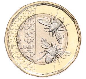 1 фунт 2025 года Великобритания — Фото №1