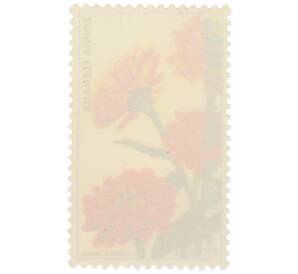 Почтовая марка 70 экуэле 1979 года Экваториальная Гвинея «Цветы — Цинния изящная» — Фото №2